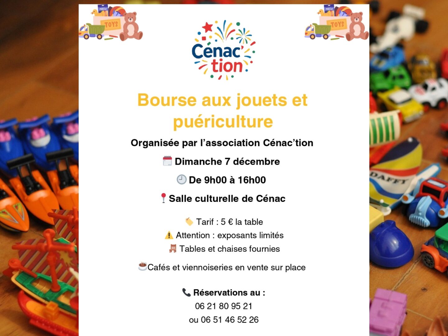 Bourse aux jouets et puériculture