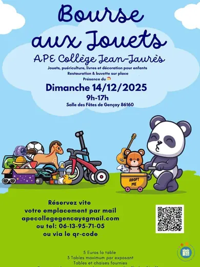 Bourse aux jouets
