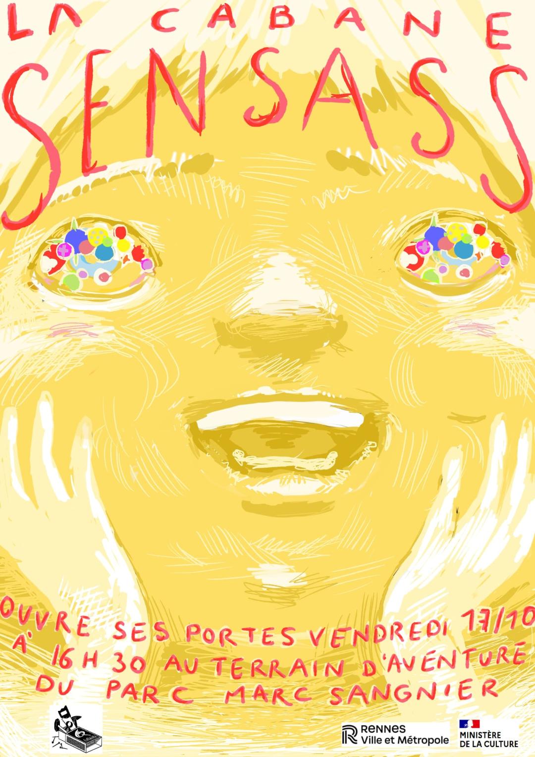 La Cabane Sensass, Terrain d'Aventure (Rennes, Blosne)