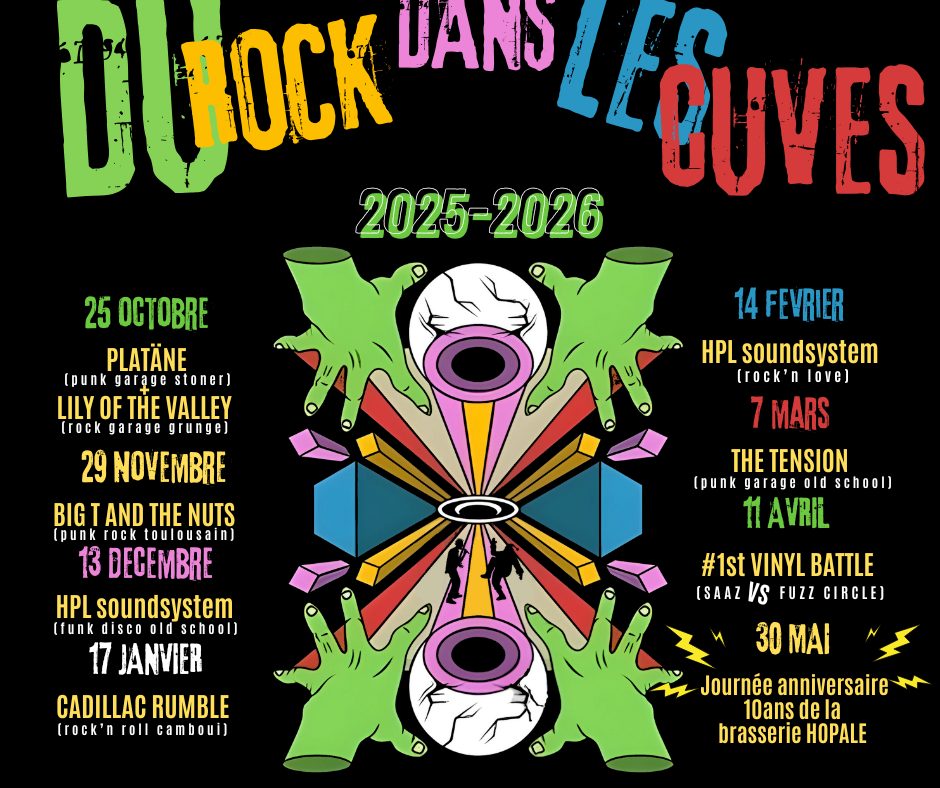 Du Rock dans les cuves The tension