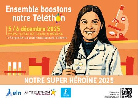 Ensemble boostons notre Téléthon