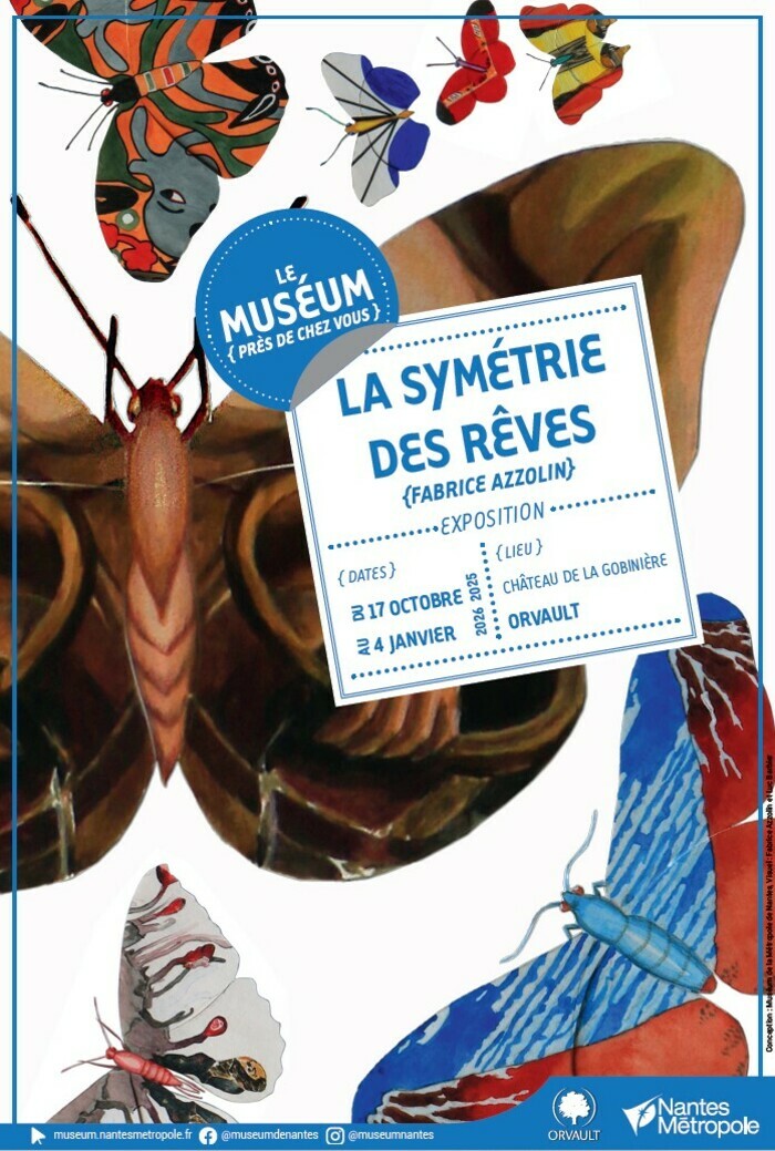 Exposition La Symétrie des Rêves à Orvault Château de La Gobinière