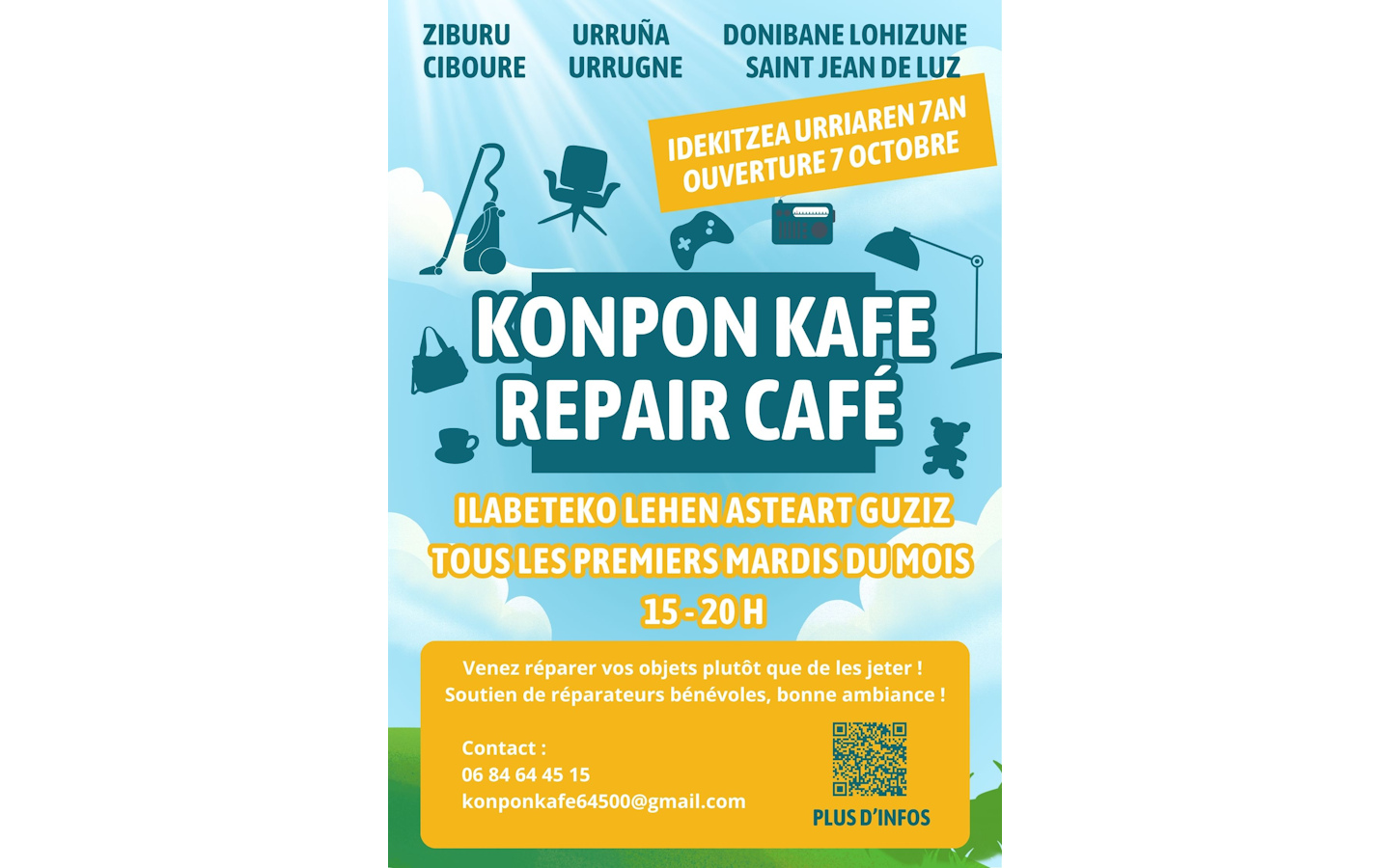Le Konpon Kafe Repair Cafe de Sokoa