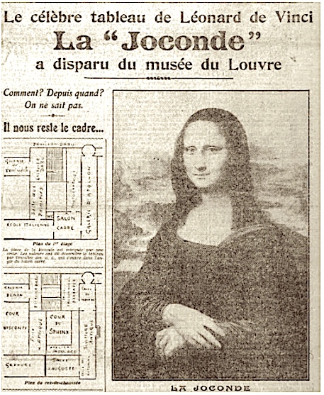 les vols dans les musées