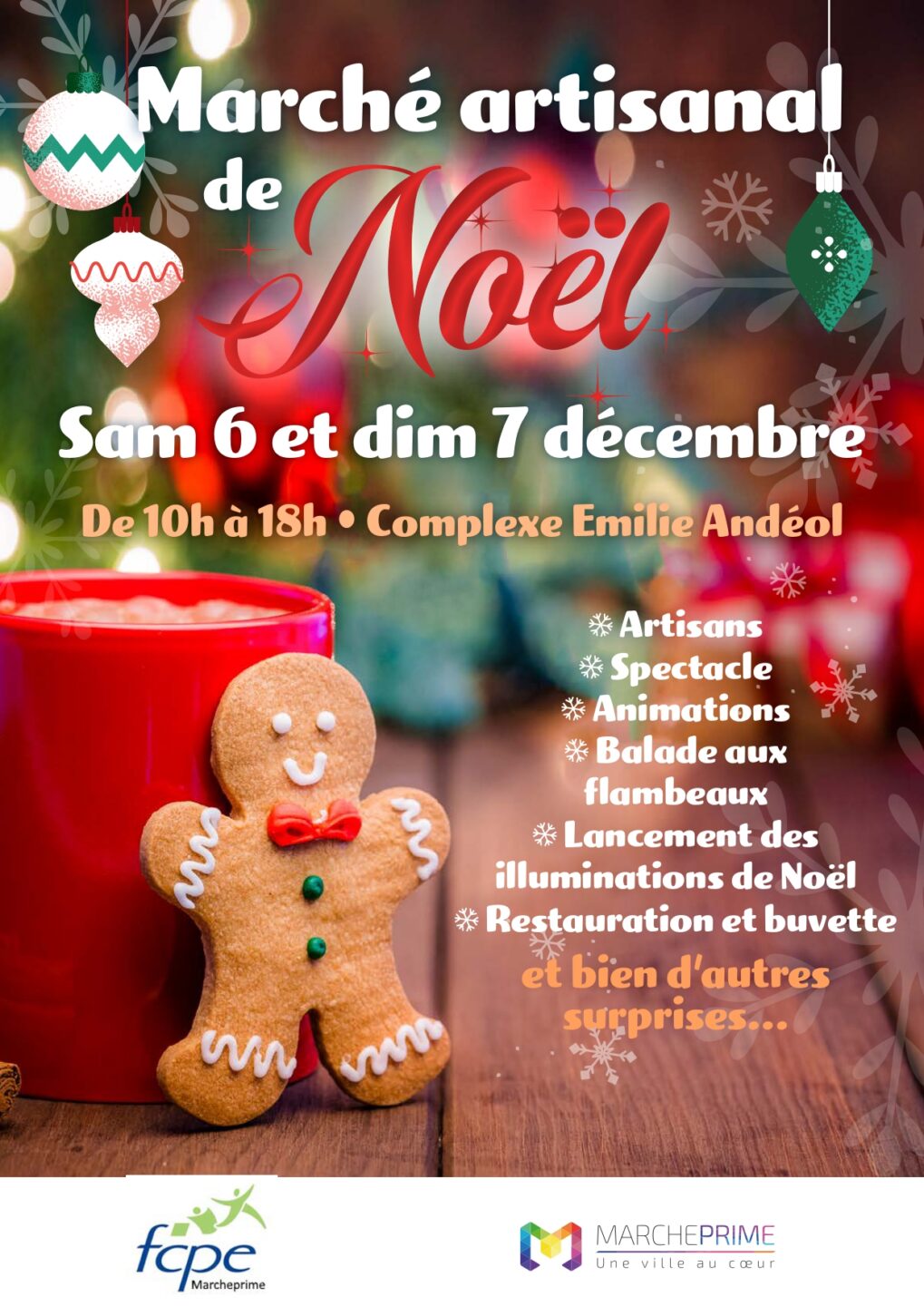 Marché artisanal de Noël