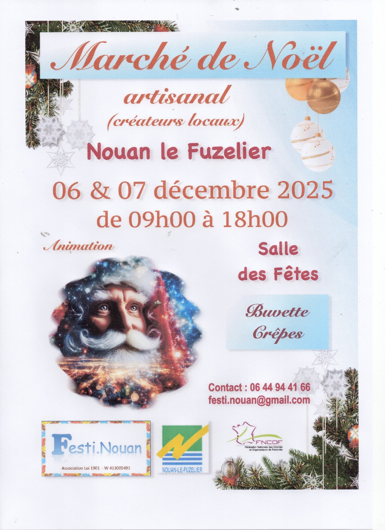 Marché de Noël de Nouan-le-Fuzelier