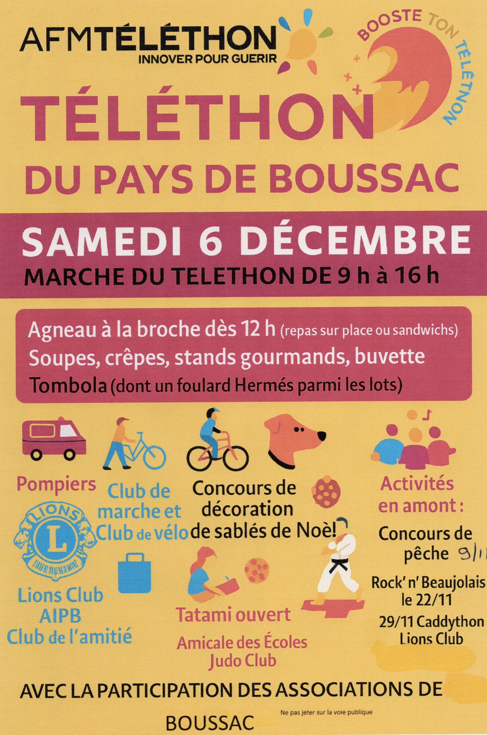 Marché du téléthon