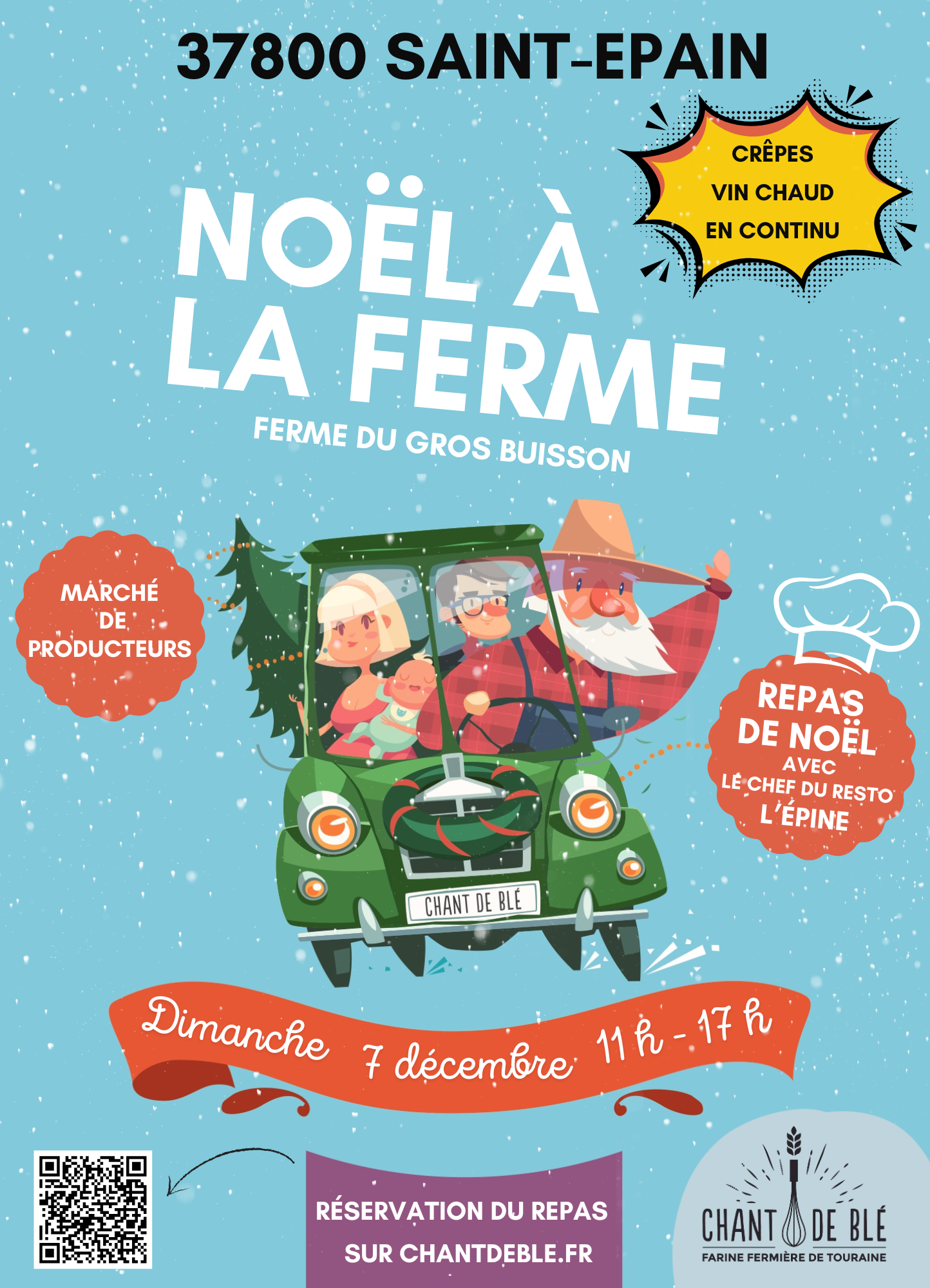 Noël à la ferme