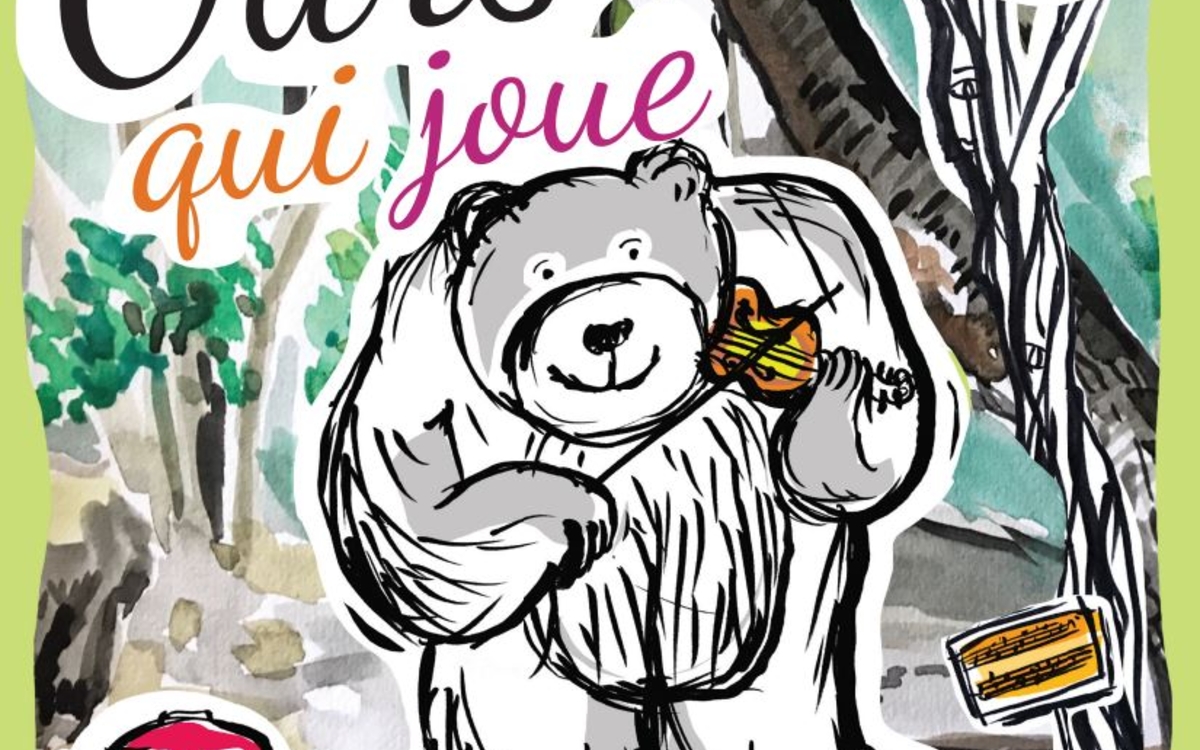 Ours qui joue ! Bibliothèque Maurice Genevoix Paris