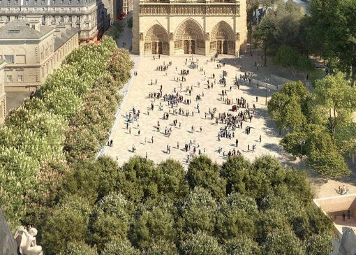parvis Notre Dame