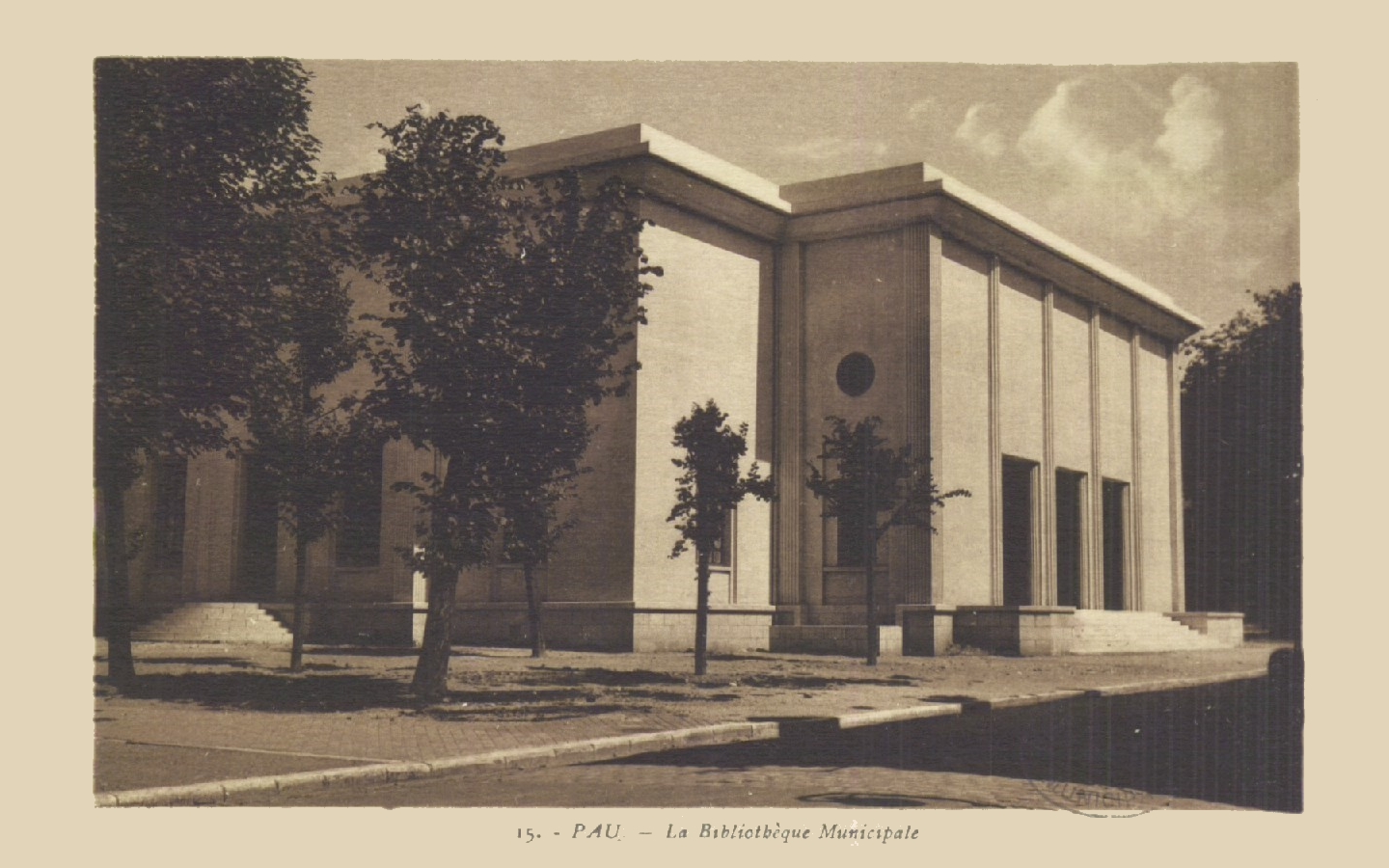Patrimoines et moi La bibliothèque de Pau dans les années 1920 et 30