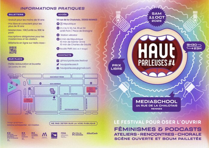 Programme Festival Haut-Parleuses rennes Haut-Parleuses rennes