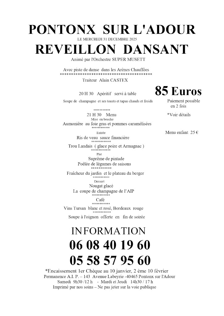 Réveillon de la Saint-Sylvestre