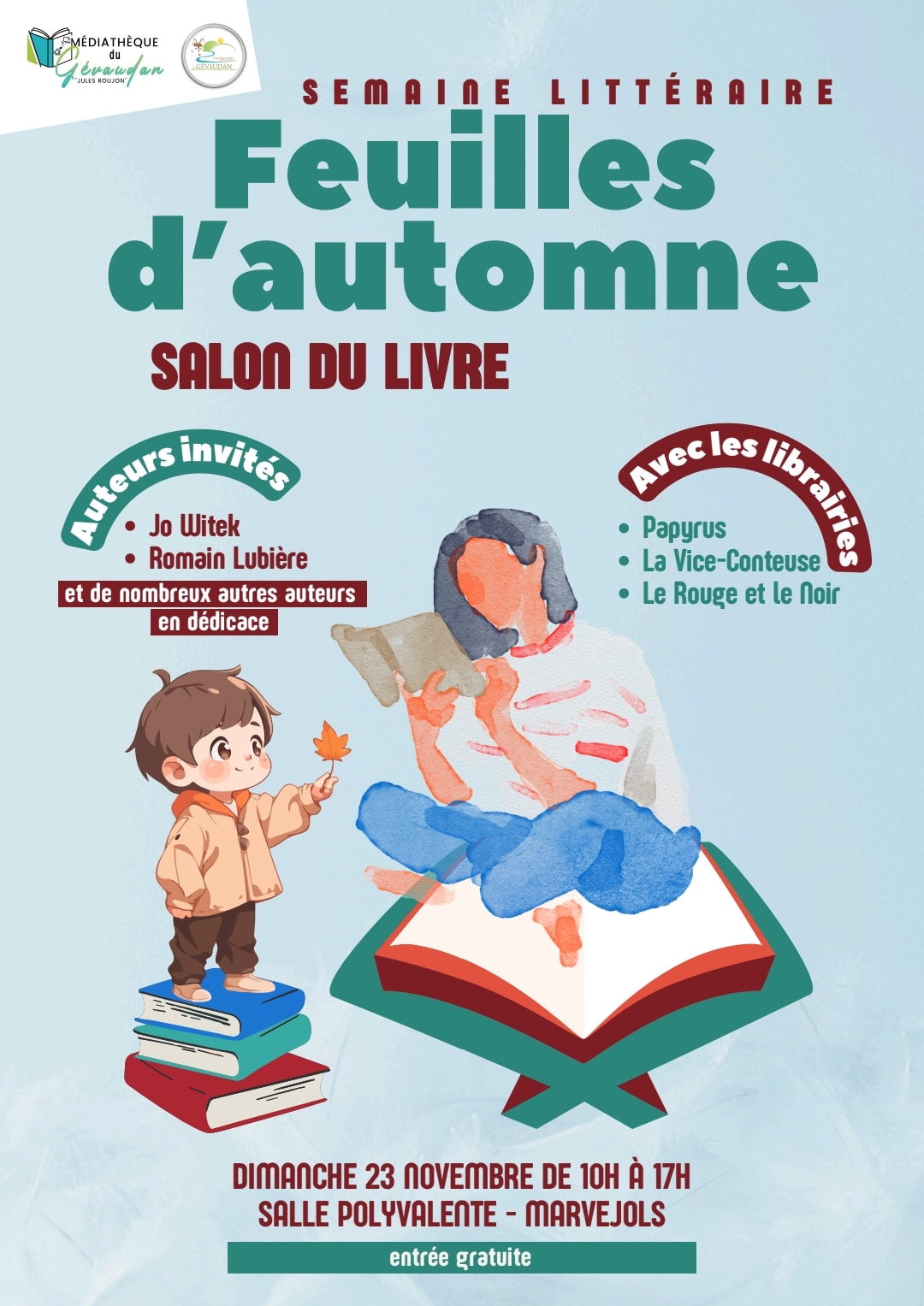SALON DU LIVRE FEUILLES D'AUTOMNE
