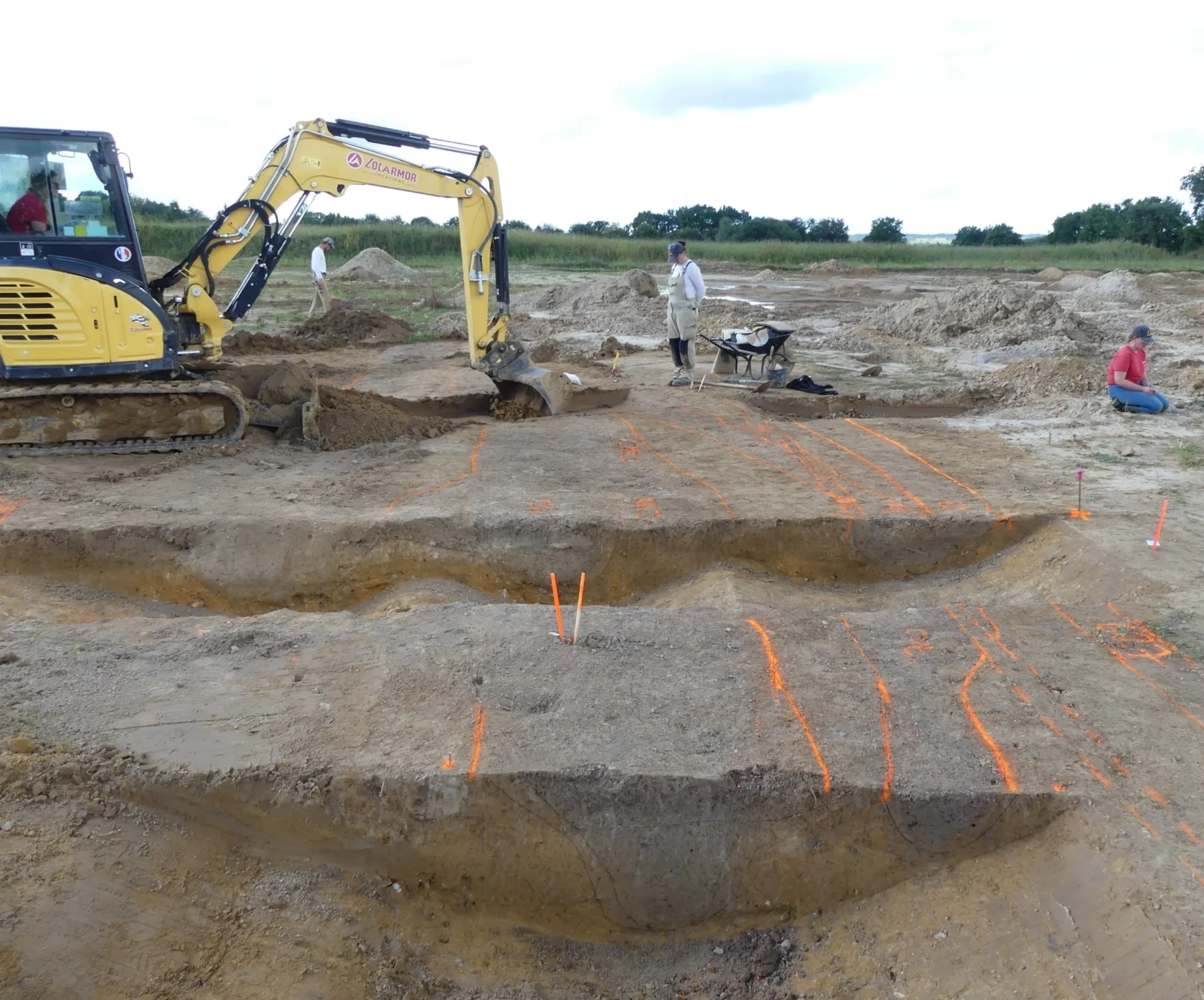 rennes Touraudière site pace archeologie
