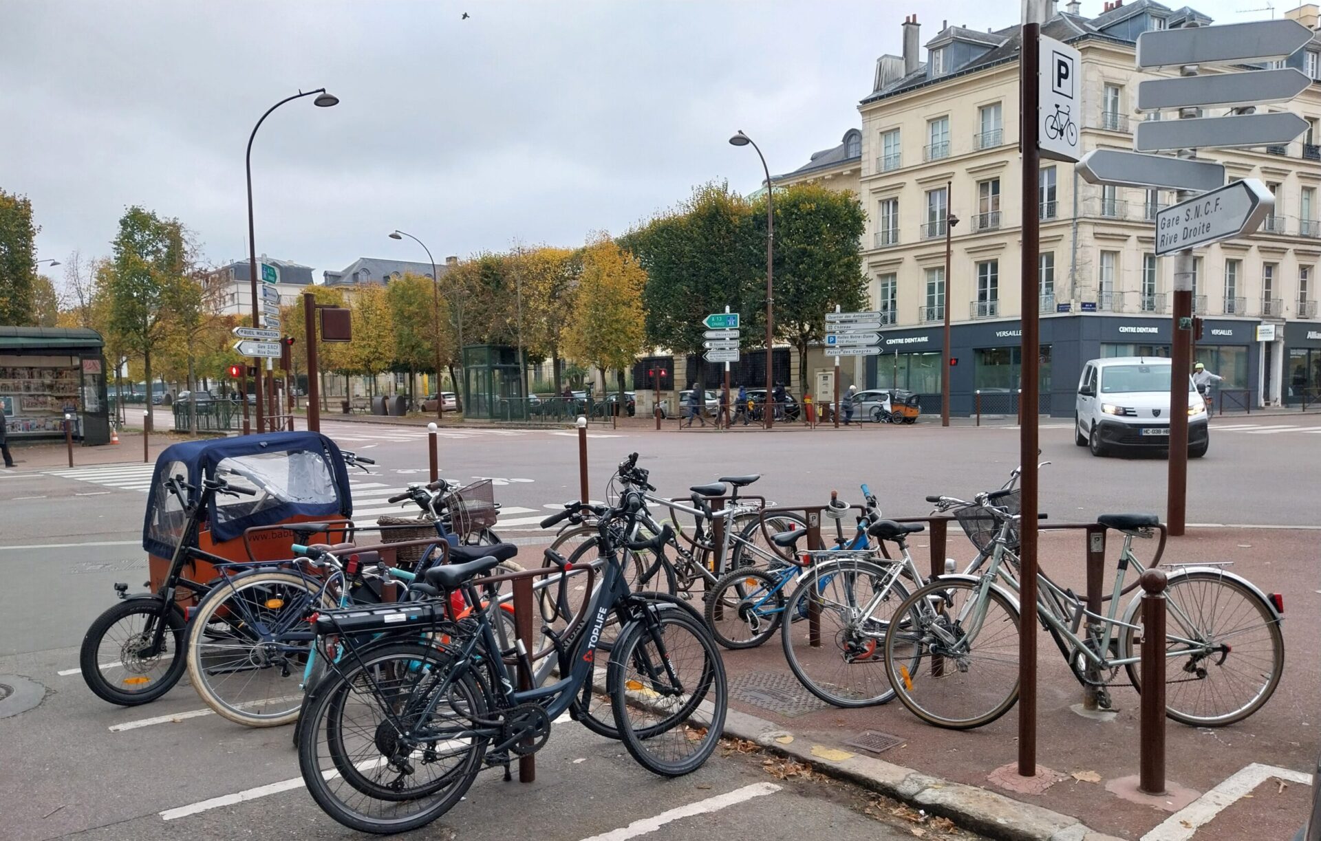 vélos à Versailles 