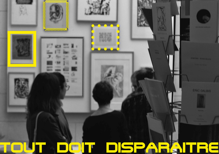 Vente d'estampes au centre d'art contemporain