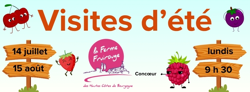 Visites d’été à la ferme Fruirouge© Ferme Fruirouge Nuits-Saint-Georges 2026-07-14 Visites d'été à la ferme Fruirouge©