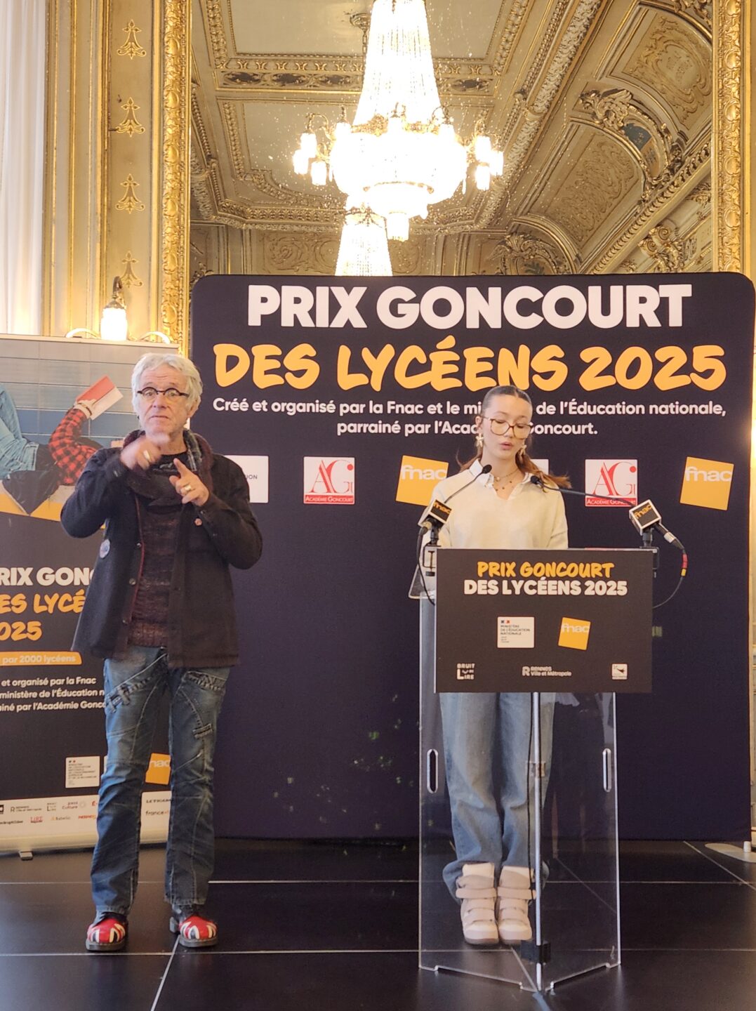 Lycéens en débat pour le Prix Goncourt des lycéens 2025