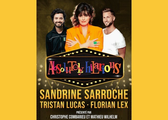 Absolutely Hilarious - avec Sandrine Sarroche Théâtre 100 Noms Nantes