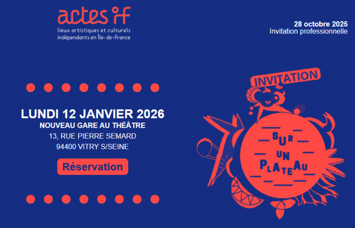 La ligne de nage (présentation) Nouveau Gare au Théâtre Vitry-sur-Seine