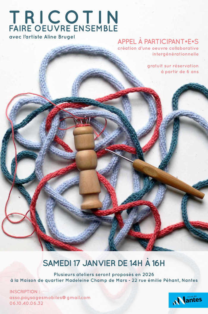 TRICOTIN Maison de quartier Madeleine Champ de Mars Nantes