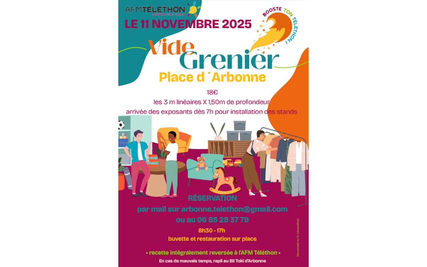 Téléthon vide-greniers