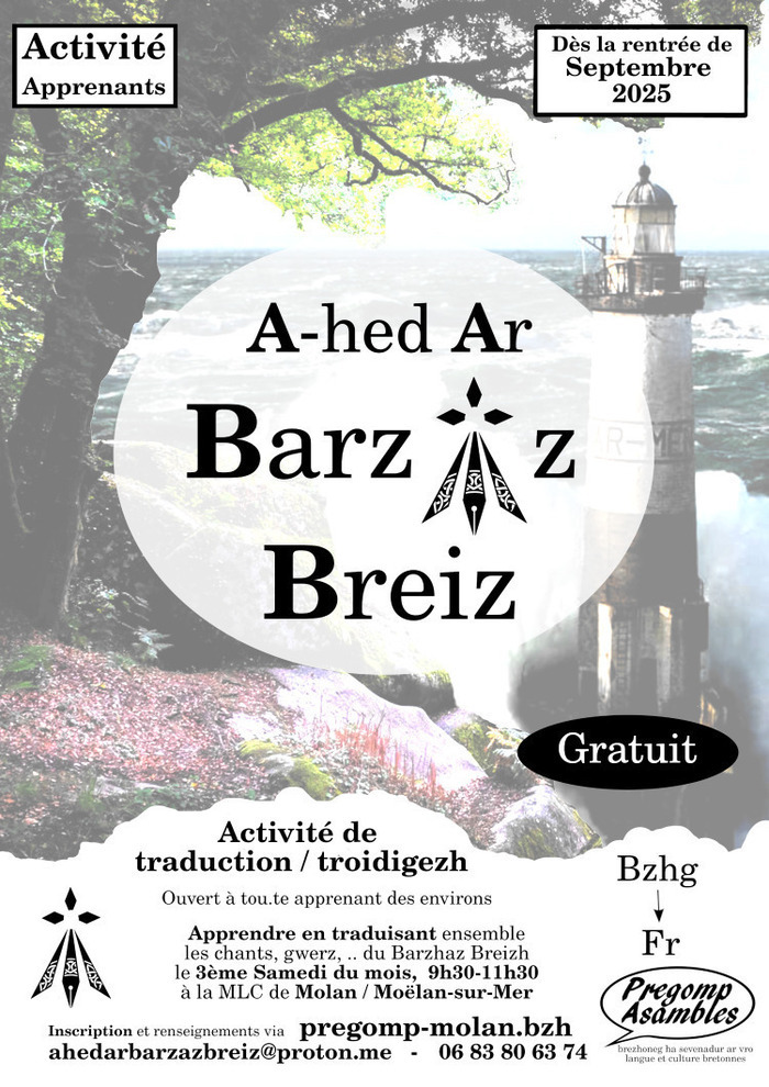 A-hed ar Barzaz Breizh Salle Kerabas - MLC Kervaziou