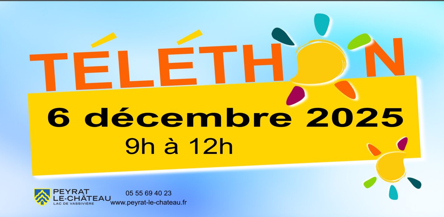 Animations Téléthon