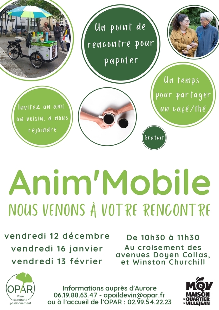 Anim'Mobile Maison de quartier Villejean Brécé