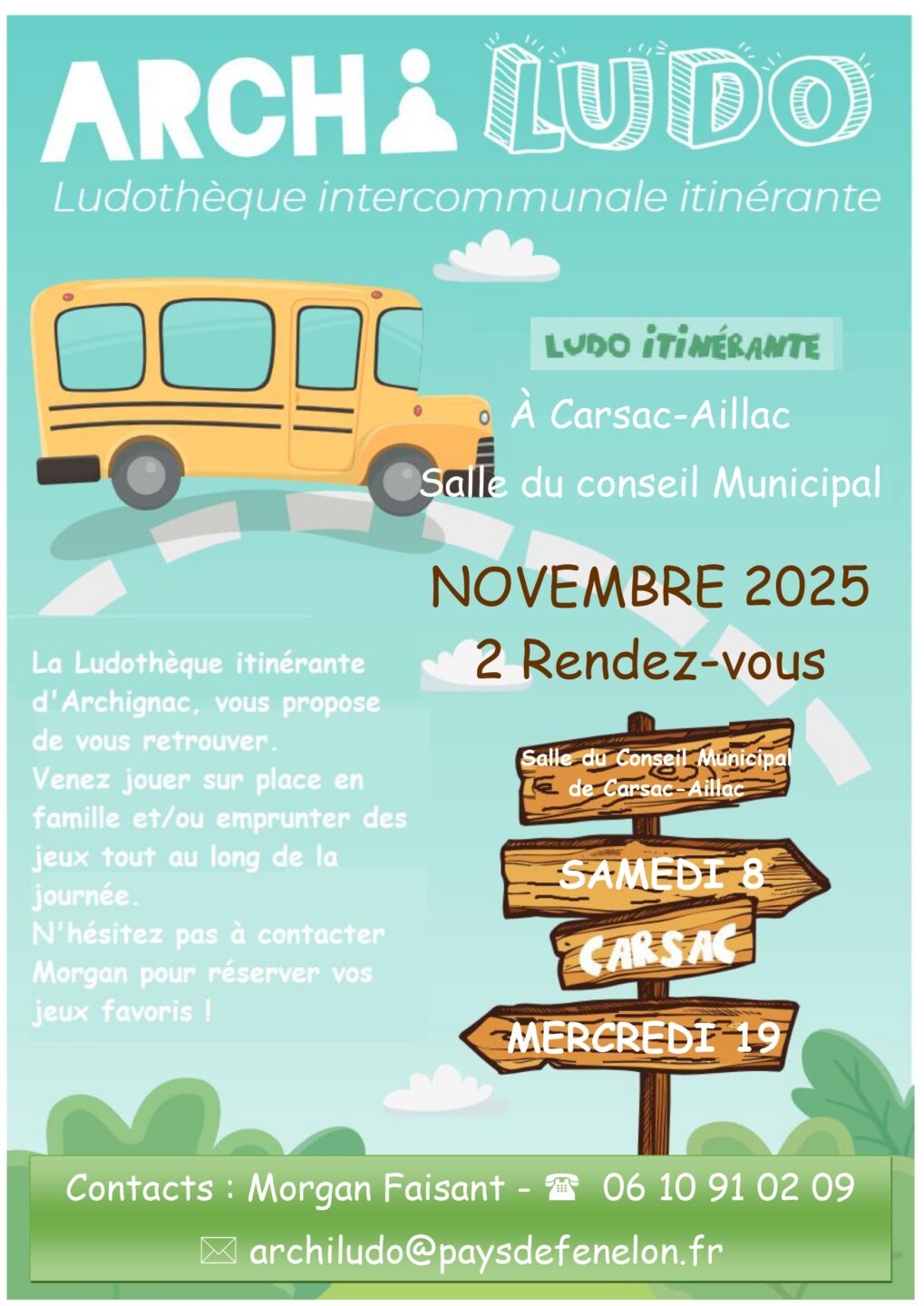 Archi Ludo à Carsac Le Bourg Carsac-Aillac 2025-11-19 Archi Ludo à Carsac