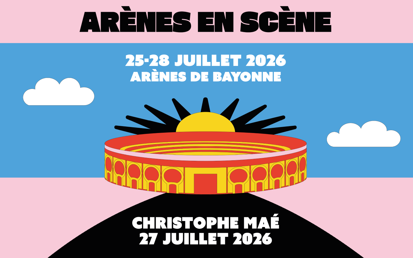 Arènes en scène Christophe Maé