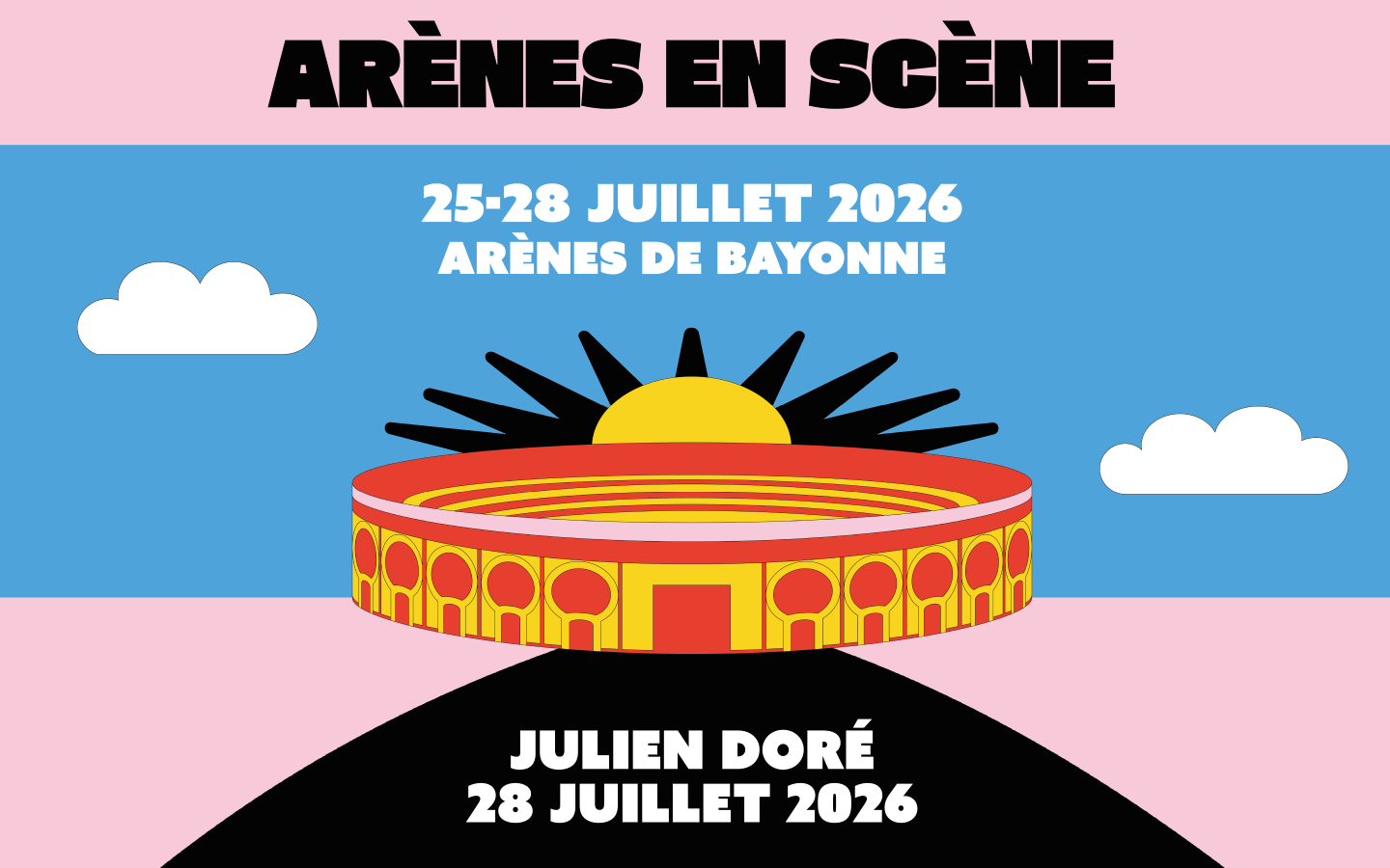 Arènes en scène Julien Doré