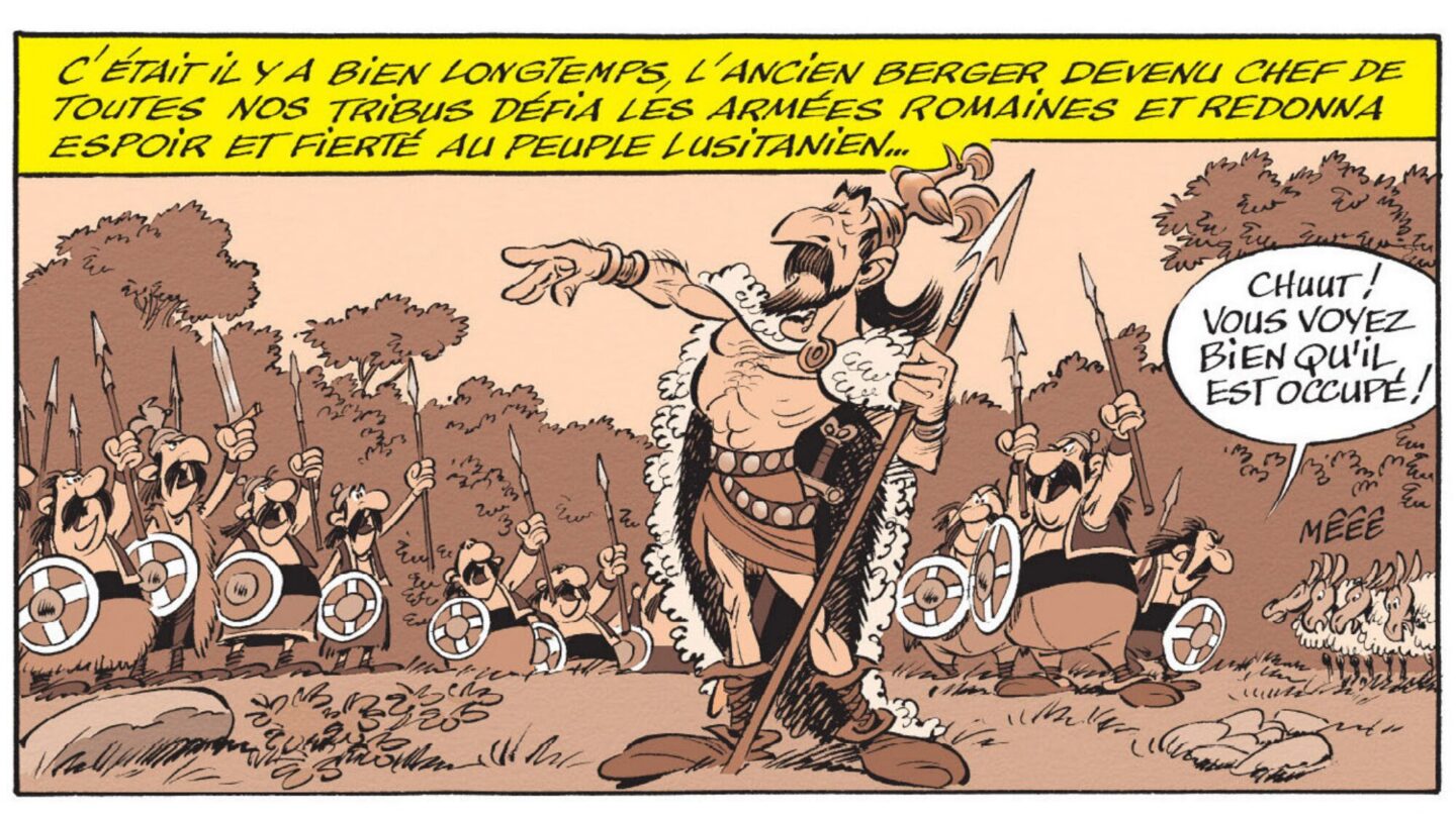 astérix lusitanie