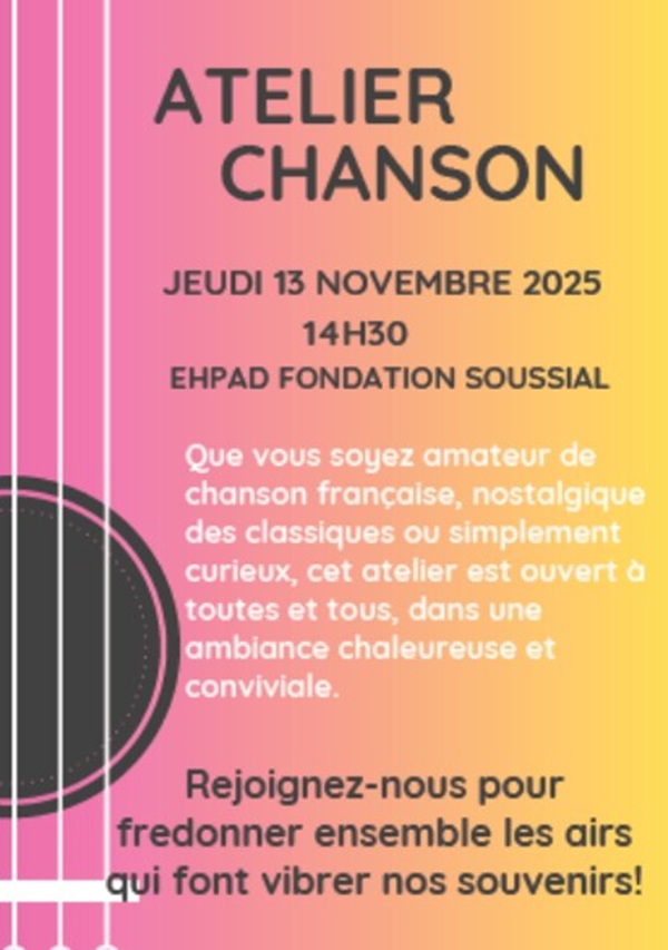 Atelier chanson