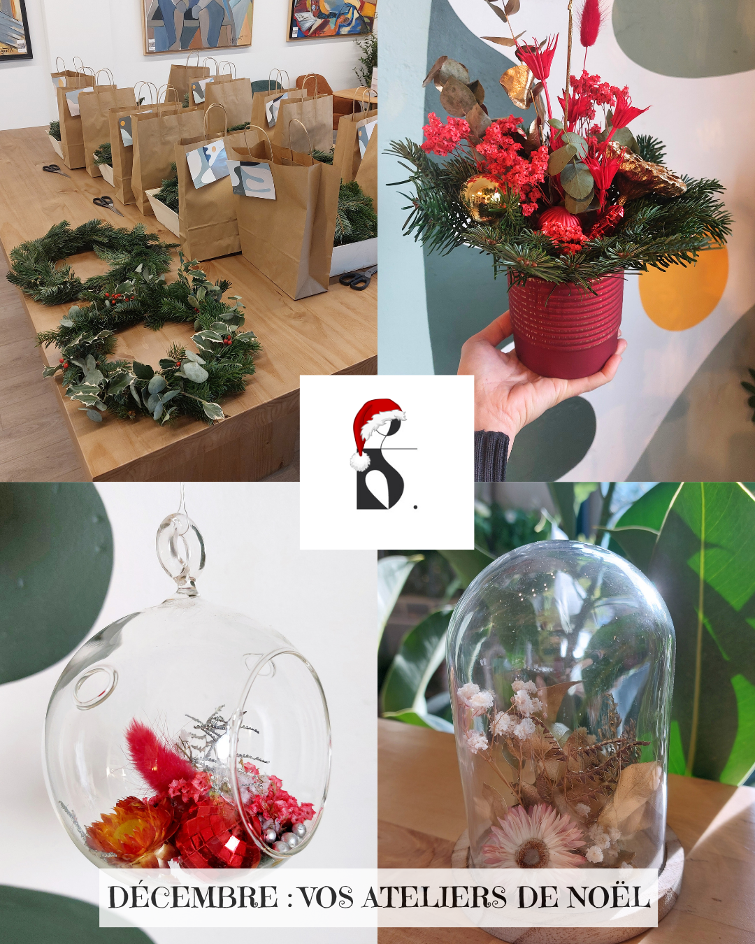 Atelier Couronne de l'avent