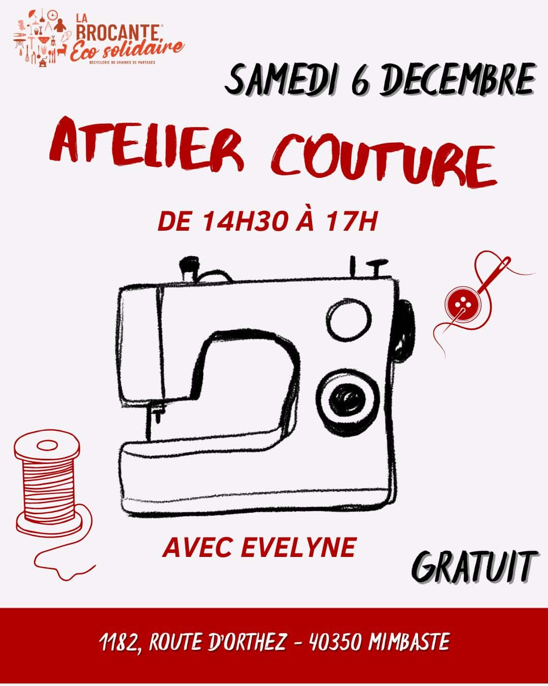 Atelier Couture Exprime ta créativité !