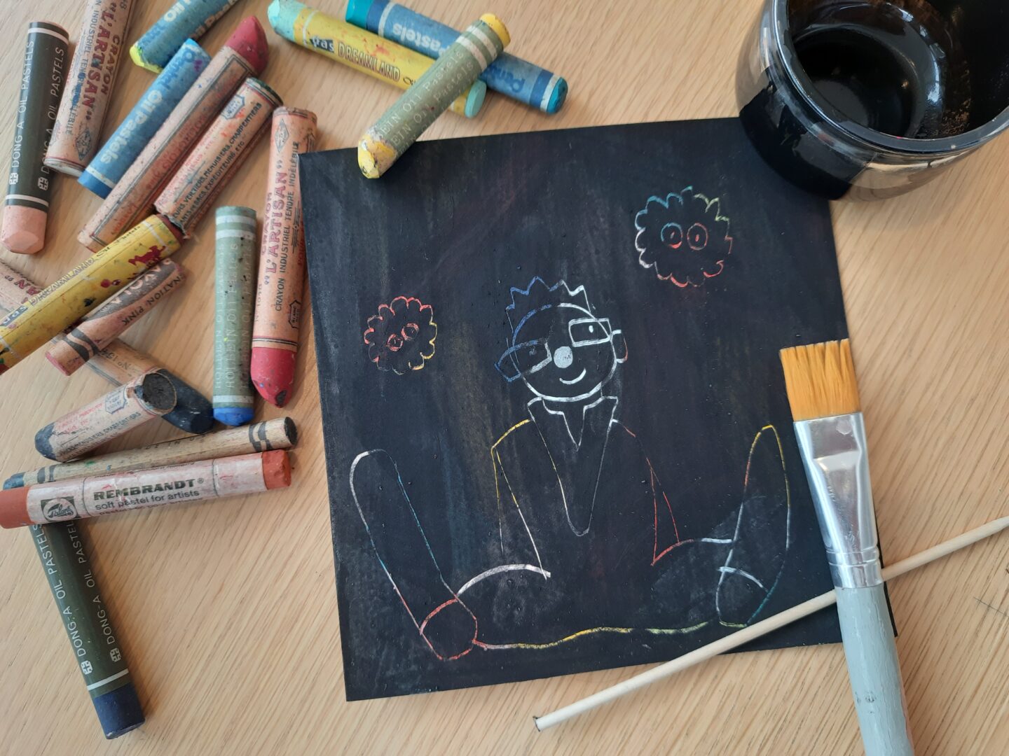 Atelier créatif Carte à gratter