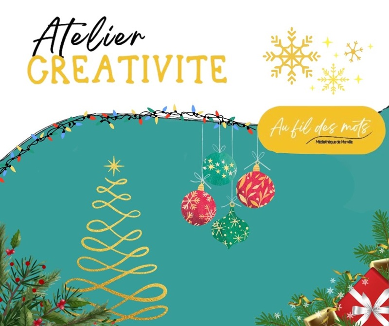 ATELIER CRÉATIF DE NOËL (ENFANTS)