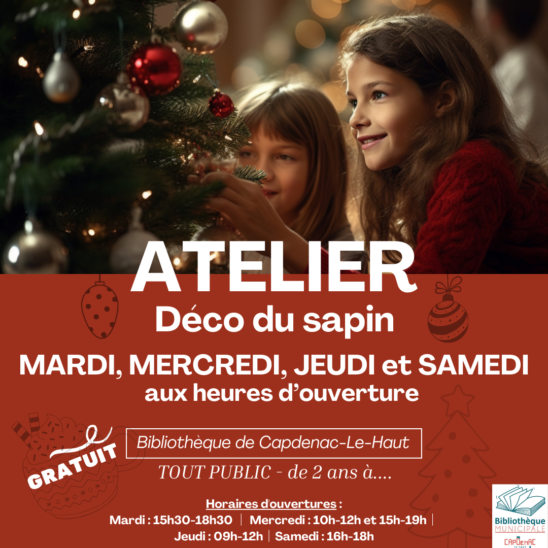 Atelier déco du sapin