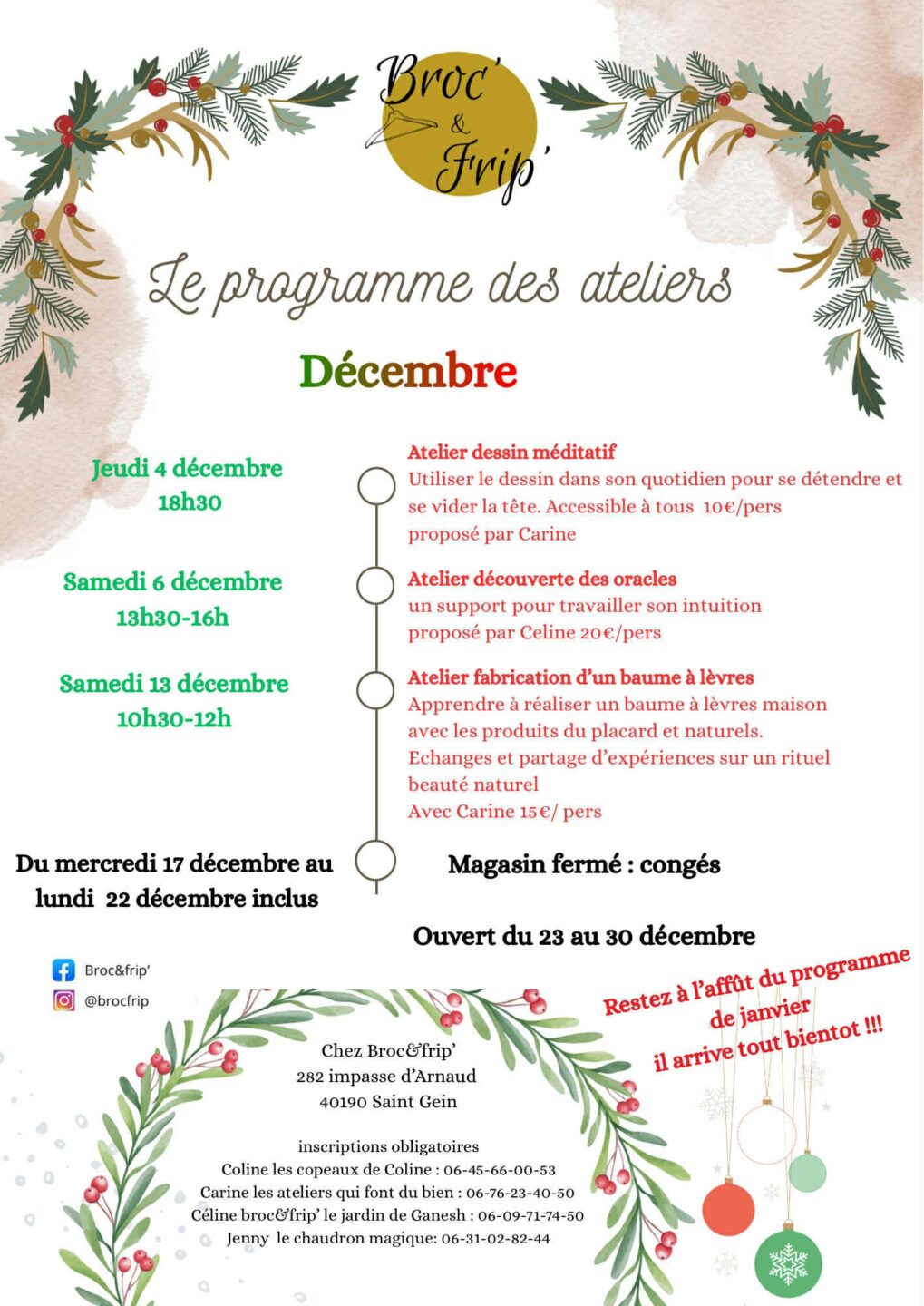 Atelier Découverte des oracles