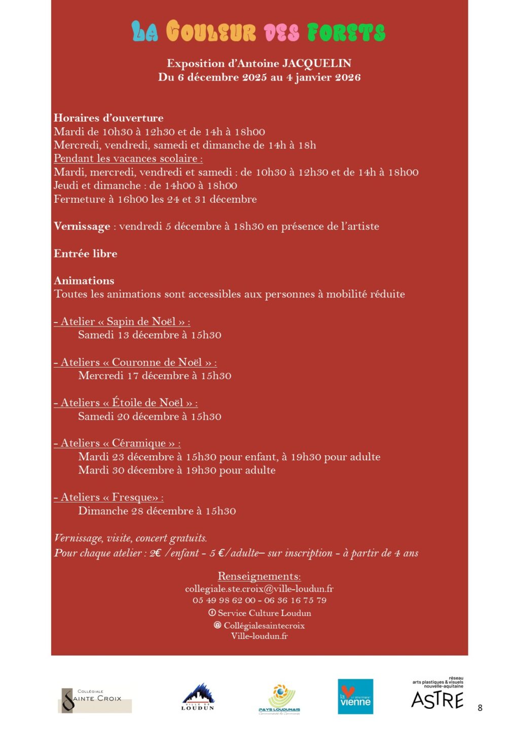 Atelier Étoile de Noël