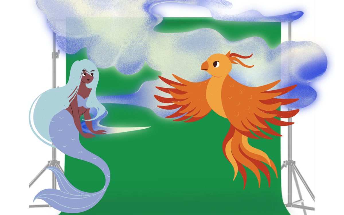 Atelier photo sur fond vert Médiathèque Françoise Sagan Paris