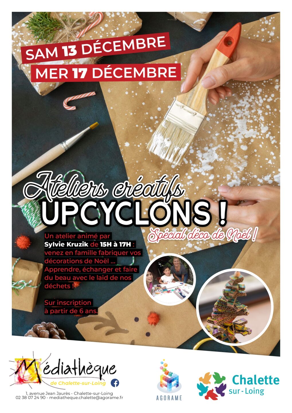 Ateliers créatifs UPCYCLONS !