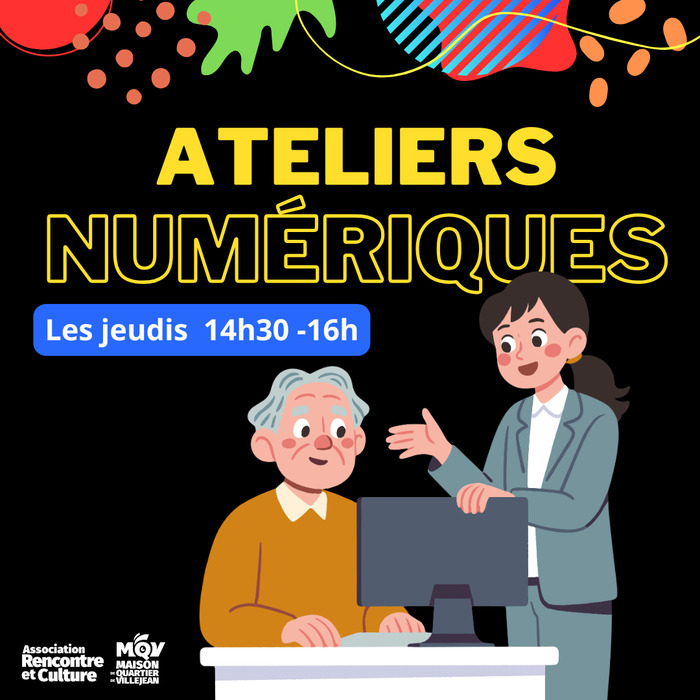 Ateliers numérique Maison de quartier Villejean Brécé
