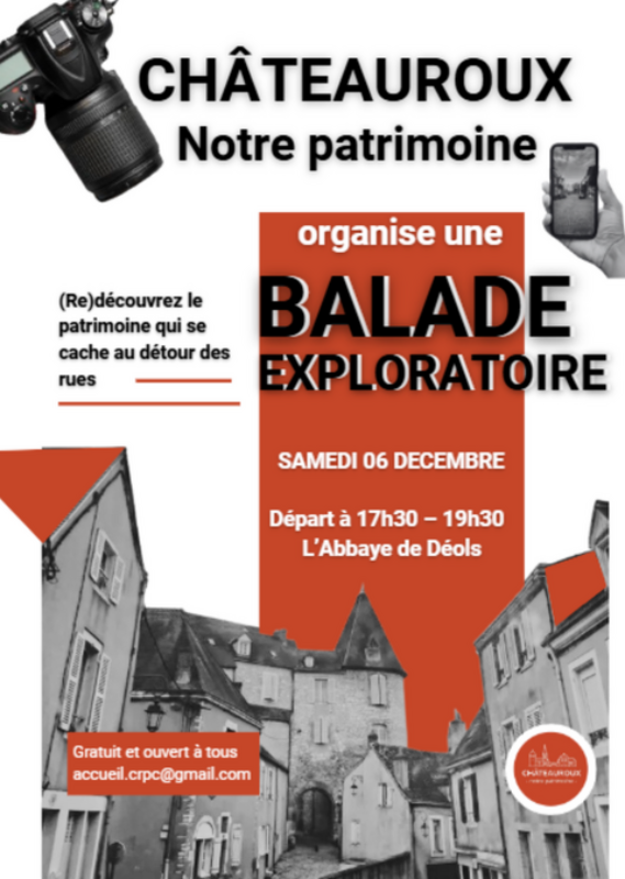 Balade exploratoire à Déols