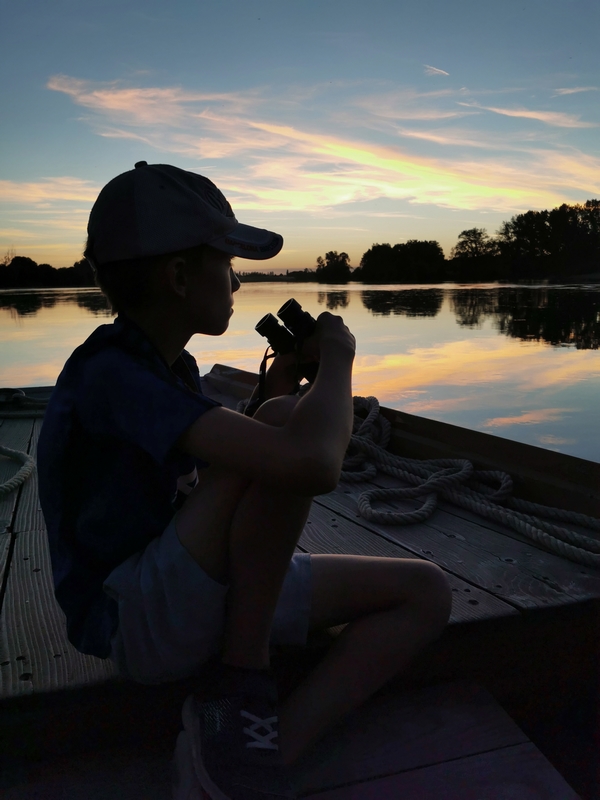 Balade Loire et apéro La Loire au crépuscule