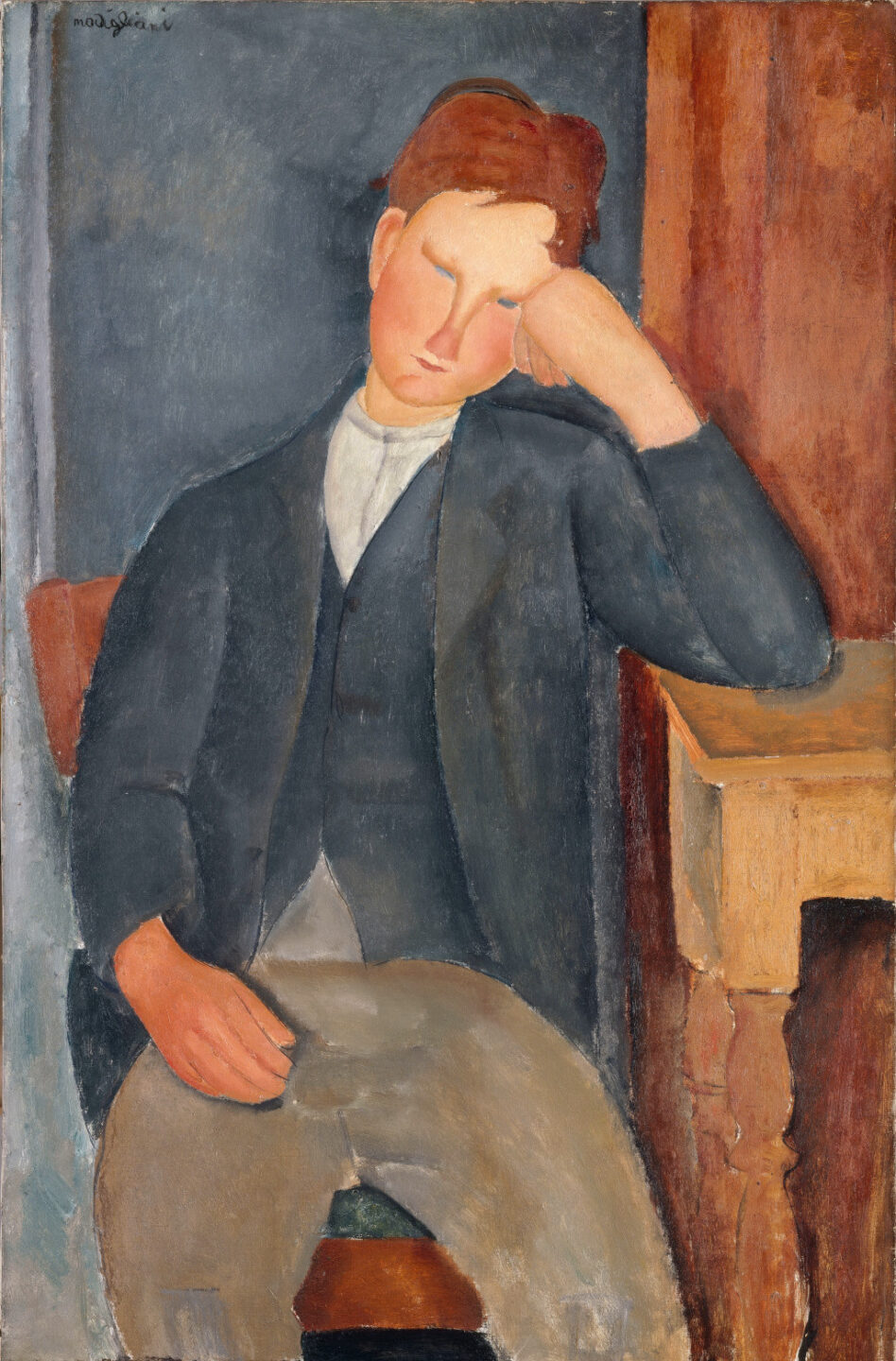 Amedeo Modigliani, Jeune Apprenti 