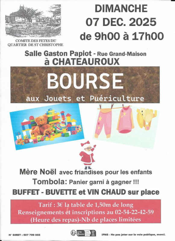 Bourse aux Jouets et Puériculture