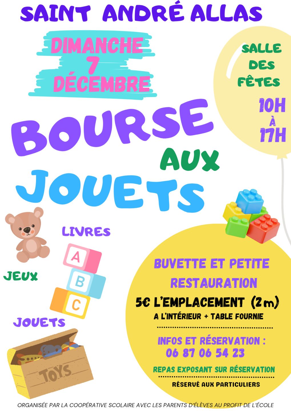 Bourse aux jouets